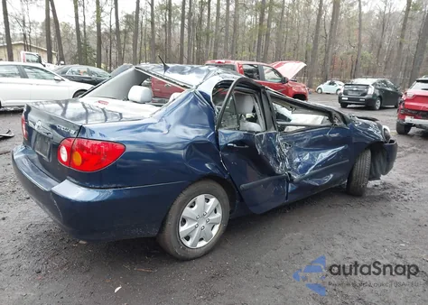 2003 Toyota Corolla Le from USA, damaged, VIN 2T1BR38E53C152737